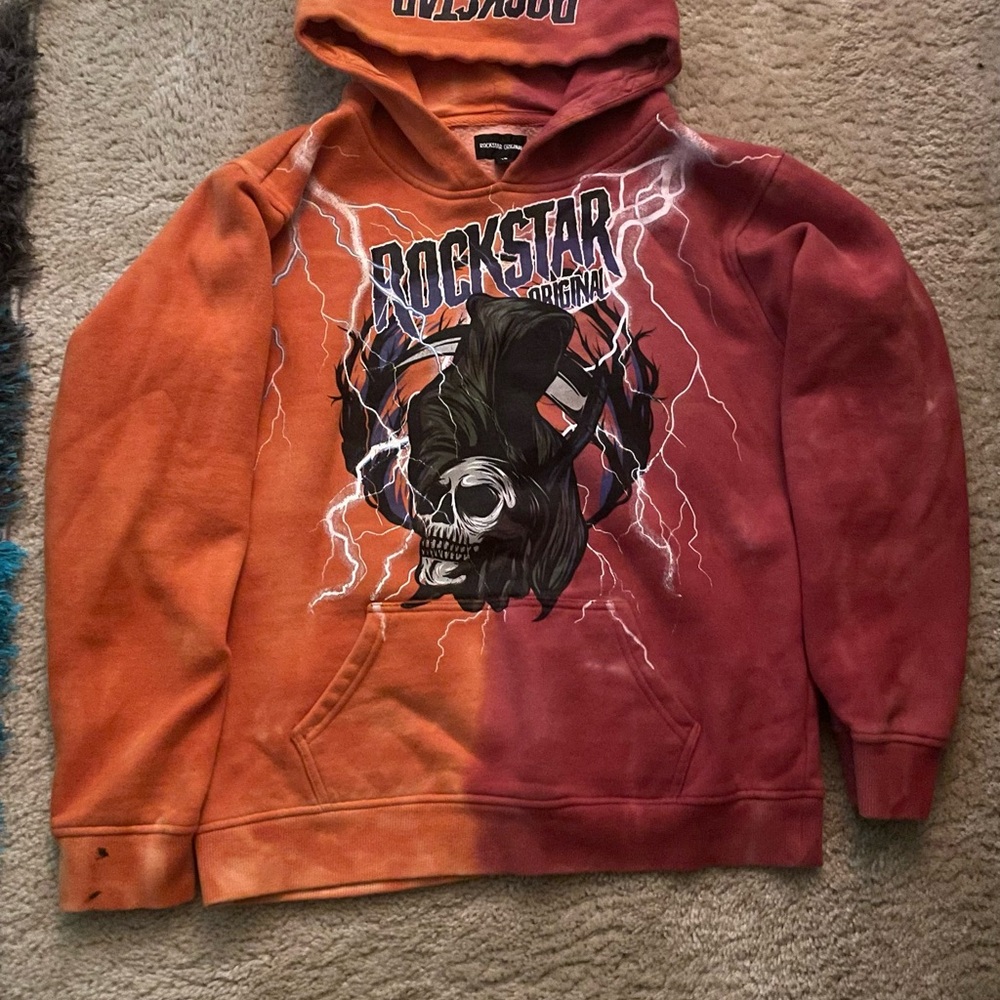 Rockstar Original Hoodie with Skull Design